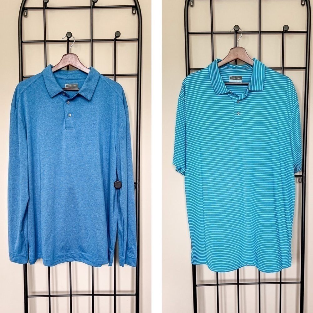 Bundle of 2! PGA Tour Golf Polo Shirts Sz XL